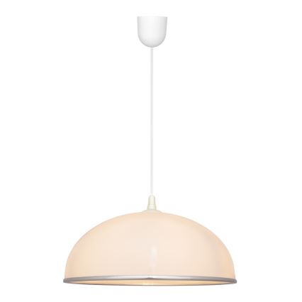 Loftlampe i snor CIRCLE 1xE27/15W/230V hvid