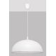 Loftlampe i snor CIRCLE 1xE27/60W/230V hvid