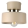 Loftlampe IGNIA 1xE27/60W/230V beige/guld