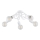 Loftlampe INTER 5xE27/15W/230V hvid