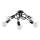 Loftlampe INTER 5xE27/15W/230V sort