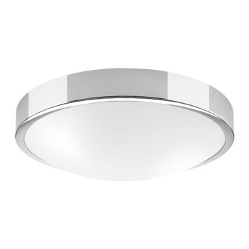Loftlampe JONAS 2xE27/60W/230V diameter 36 cm skinnende krom