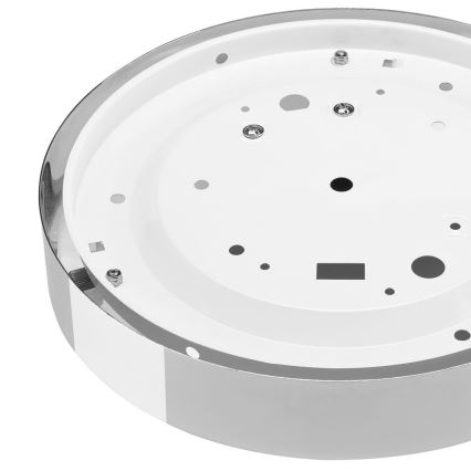 Loftlampe JONAS 2xE27/60W/230V diameter 36 cm skinnende krom