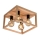 Loftlampe KAGO 4xE27/60W/230V mat eg