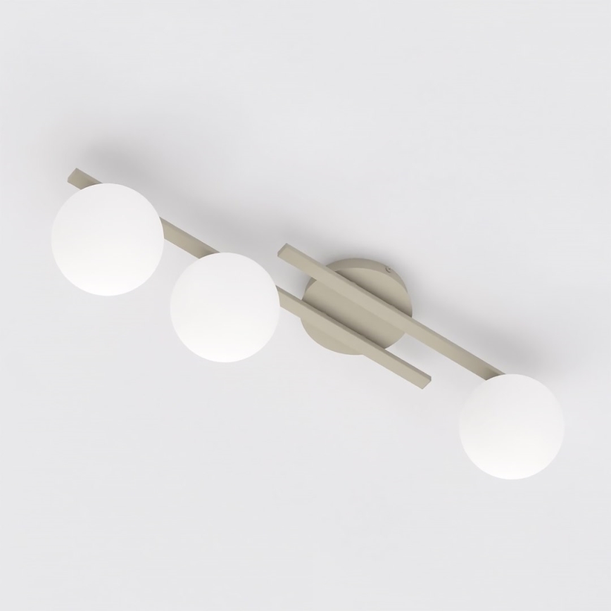 Loftlampe KAIRO 3xE14/10W/230V beige