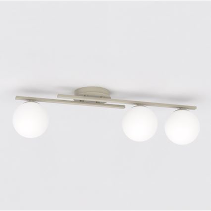 Loftlampe KAIRO 3xE14/10W/230V beige