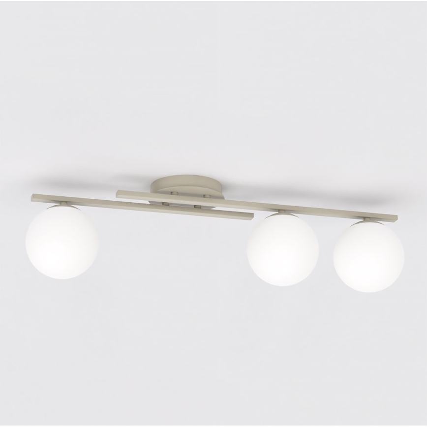 Loftlampe KAIRO 3xE14/10W/230V beige
