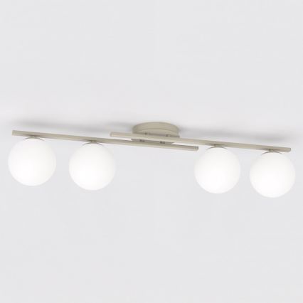 Loftlampe KAIRO 4xE14/10W/230V beige