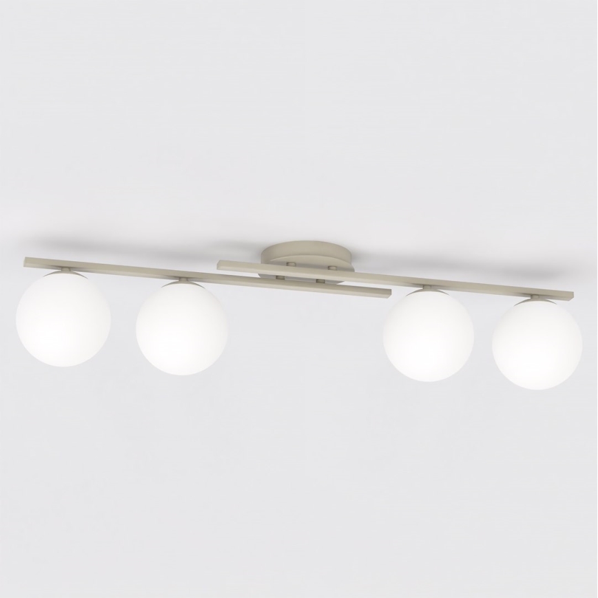 Loftlampe KAIRO 4xE14/10W/230V beige