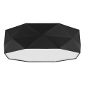 Loftlampe KANTOOR 4xE27/60W/230V antik sort