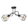 Loftlampe KARO 2xE27/15W/230V sort