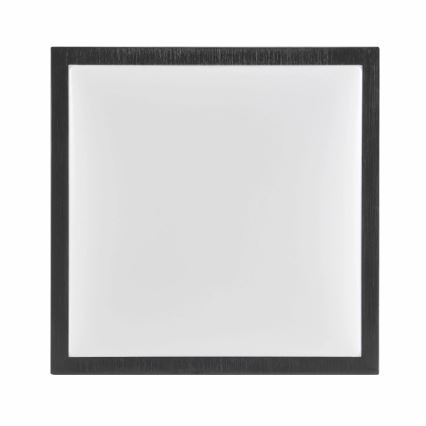 Loftlampe KAZIMIERZ 2xE27/20W/230V 29,5x29,5 cm sort