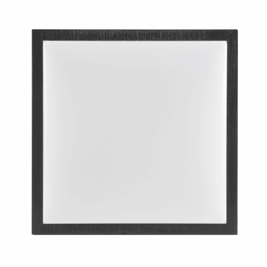 Loftlampe KAZIMIERZ 2xE27/20W/230V 29,5x29,5 cm sort