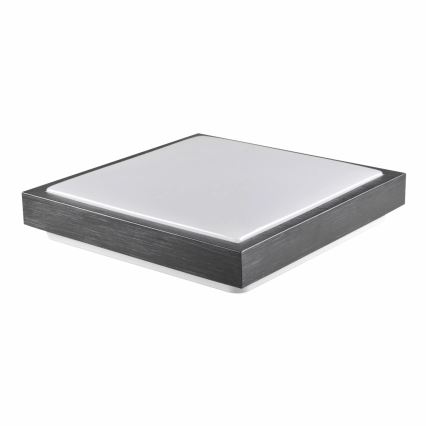Loftlampe KAZIMIERZ 2xE27/20W/230V 29,5x29,5 cm sort
