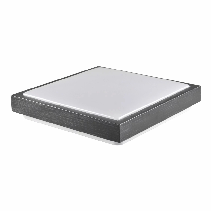 Loftlampe KAZIMIERZ 2xE27/20W/230V 29,5x29,5 cm sort