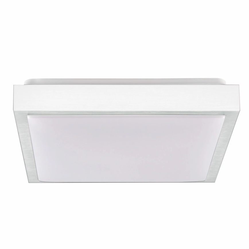 Loftlampe KAZIMIERZ 2xE27/20W/230V 29,5x29,5 cm sølvfarvet