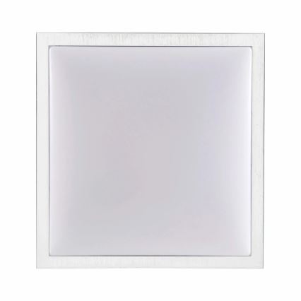 Loftlampe KAZIMIERZ 2xE27/20W/230V 29,5x29,5 cm sølvfarvet