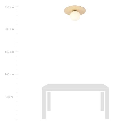 Loftlampe KENZO 1xE14/10W/230V beige