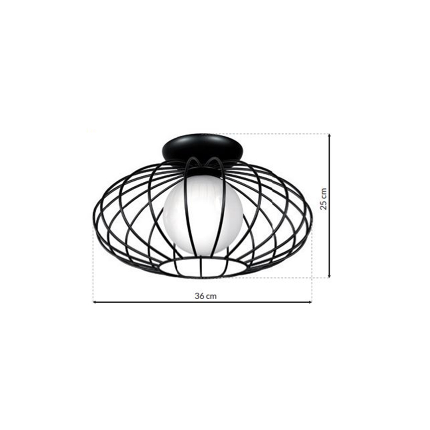 Loftlampe KRONOS 1xE14/40W/230V