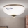 Loftlampe LANDHAUS 1xE27/60W/230V Ø 21 cm bronze/hvid/blå