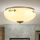 Loftlampe LANDHAUS 2xE27/60W/230V Ø 28 cm bronze/beige/grøn