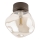 Loftlampe LAVA 1xG9/8W/230V bronze/røget beige