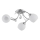 Loftlampe LIVIA 3xE14/10W/230V skinnende krom