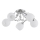 Loftlampe LIVIA 5xE14/10W/230V skinnende krom