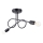 Loftlampe LOOP 2xE27/15W/230V sort