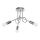 Loftlampe LOOP 3xE27/15W/230V skinnende krom