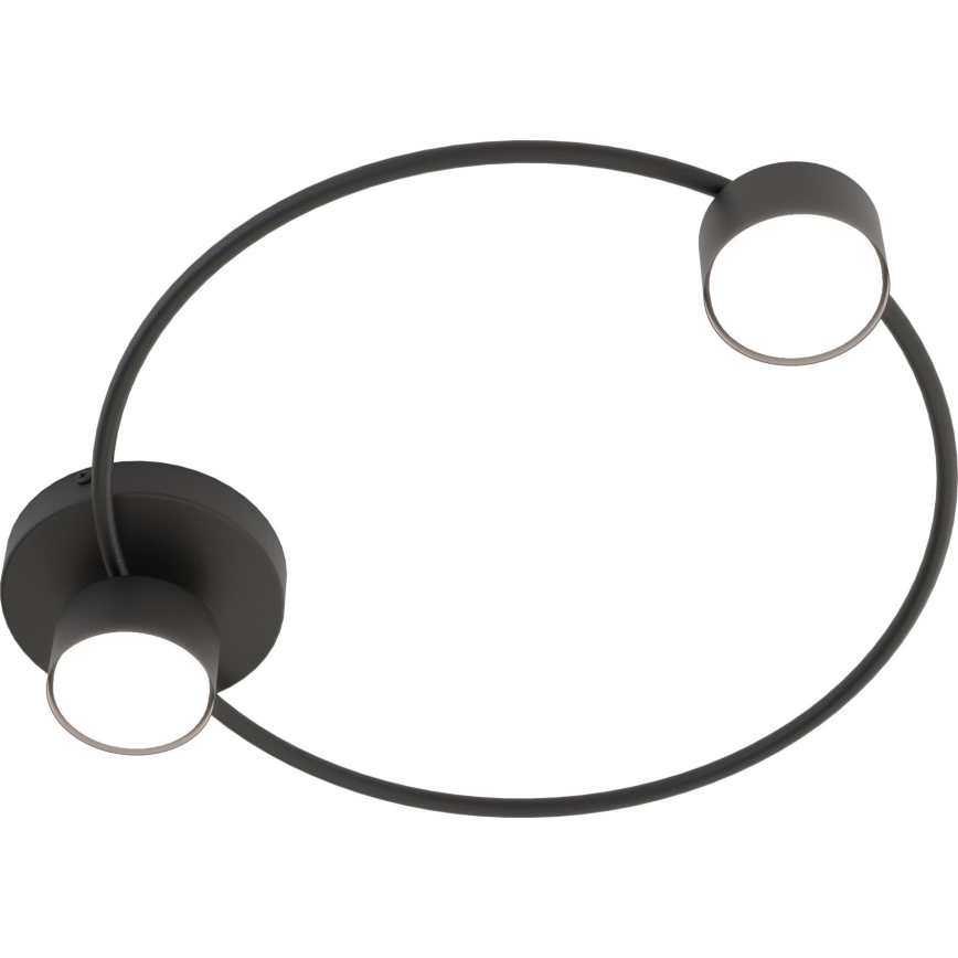Loftlampe LUCIO 2xGX53/12W/230V sort