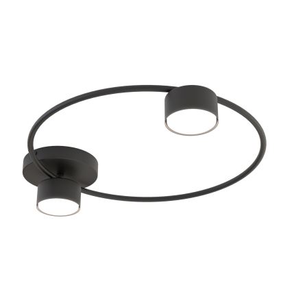 Loftlampe LUCIO 2xGX53/12W/230V sort