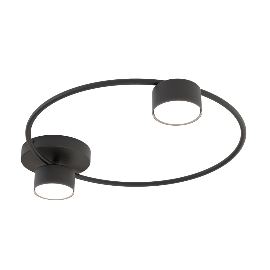 Loftlampe LUCIO 2xGX53/12W/230V sort