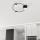 Loftlampe LUCIO 3xGX53/12W/230V sort