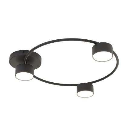 Loftlampe LUCIO 3xGX53/12W/230V sort
