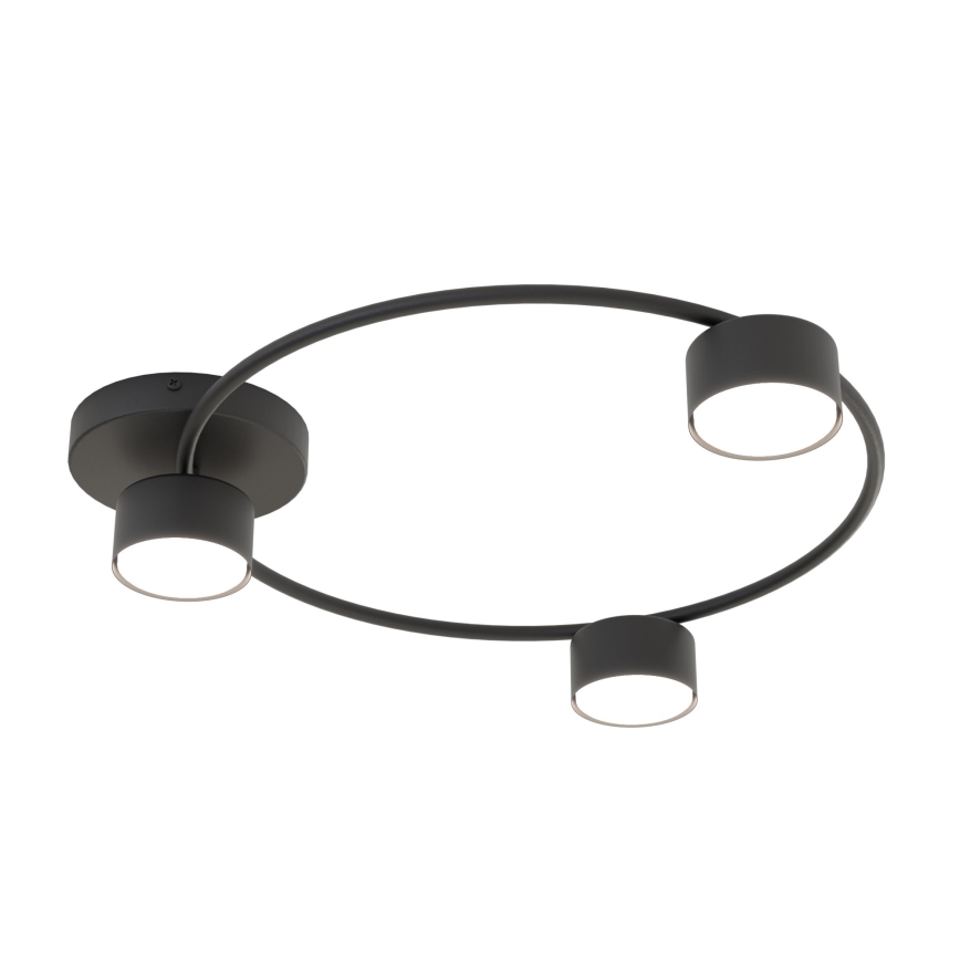 Loftlampe LUCIO 3xGX53/12W/230V sort