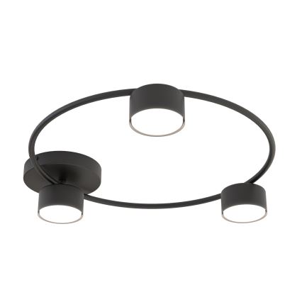 Loftlampe LUCIO 3xGX53/12W/230V sort