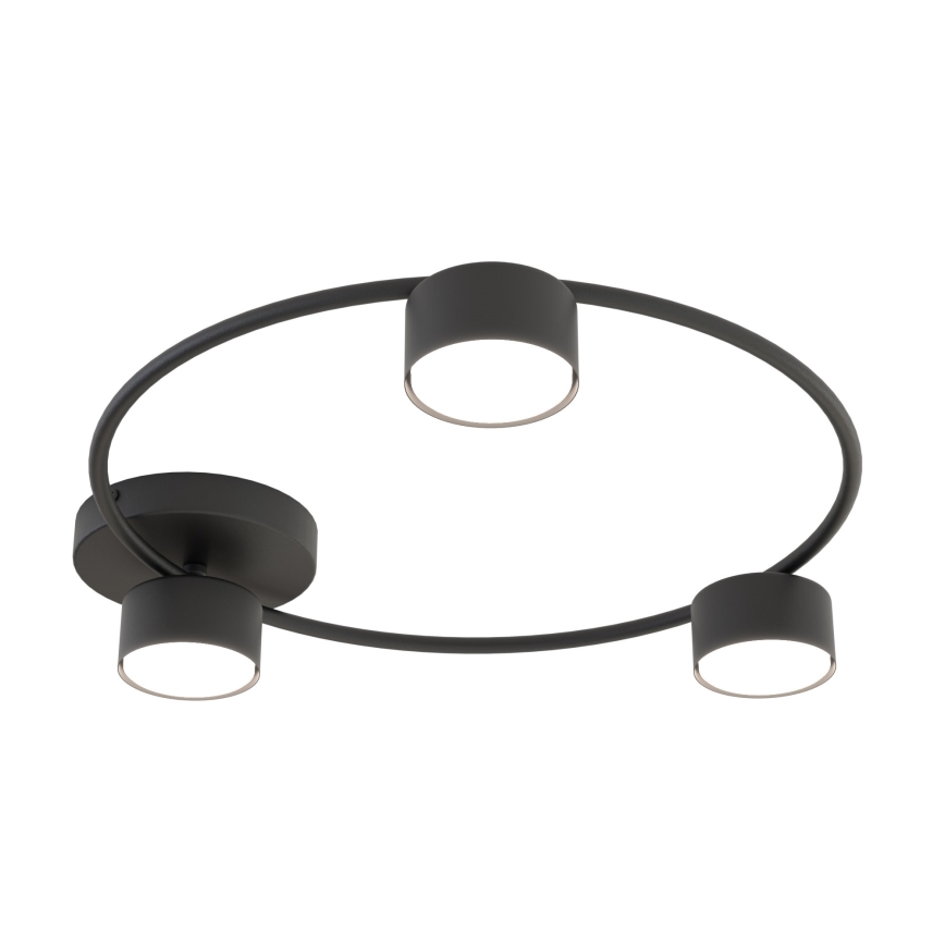 Loftlampe LUCIO 3xGX53/12W/230V sort