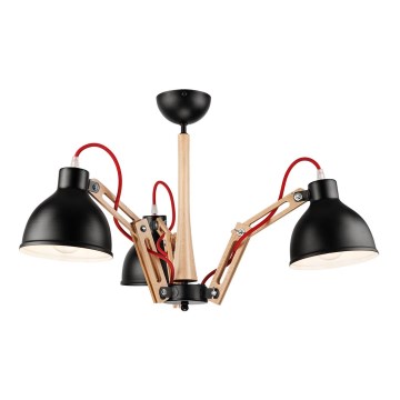 Loftlampe MARCELLO 3xE27/60W/230V - FSC certificeret