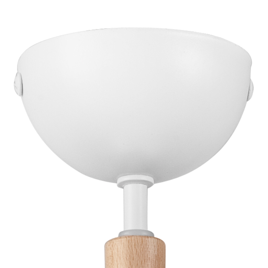 Loftlampe MARCELLO 3xE27/60W/230V bøg