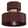Loftlampe MARTI 1xE27/15W/230V Ø 20,5 cm bordeaux/guld