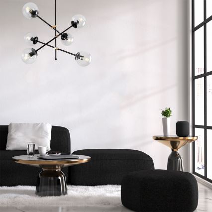 Loftlampe MARTI 6xE27/100W/230V