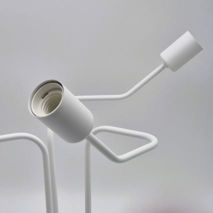 Loftlampe MATYLDA 3xE27/60W/230V hvid