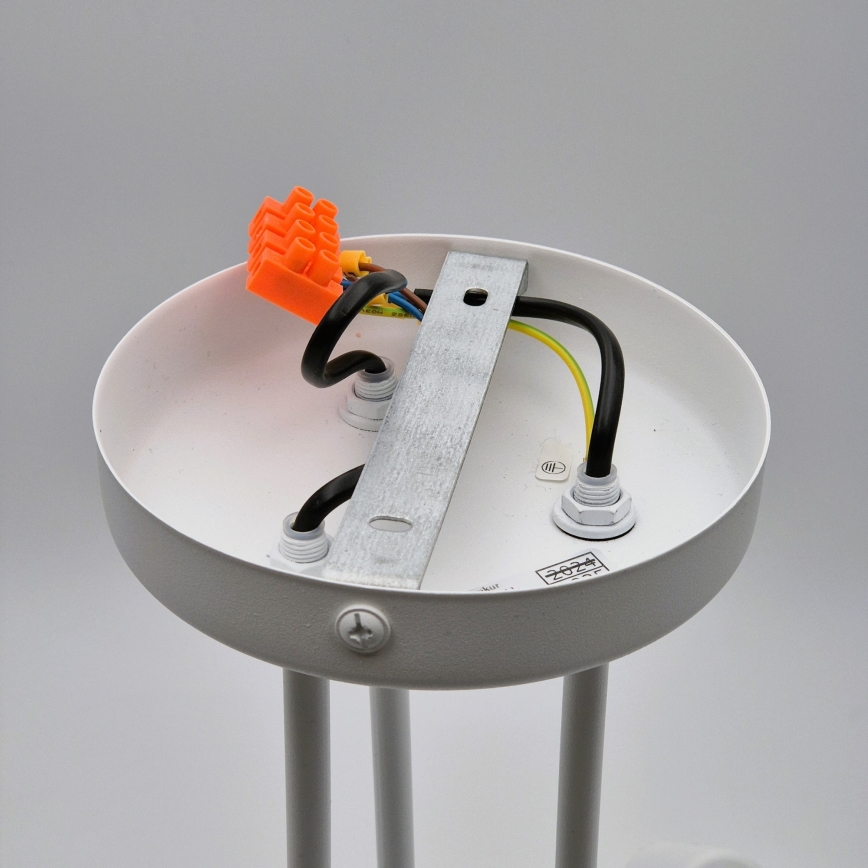Loftlampe MATYLDA 3xE27/60W/230V hvid