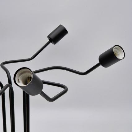Loftlampe MATYLDA 5xE27/60W/230V sort