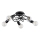 Loftlampe MAXIS 5xE27/15W/230V sort