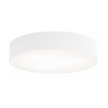 Loftlampe med bevægelses- og skumringssensor CLEO 3xE27/24W/230V Ø 40 cm hvid