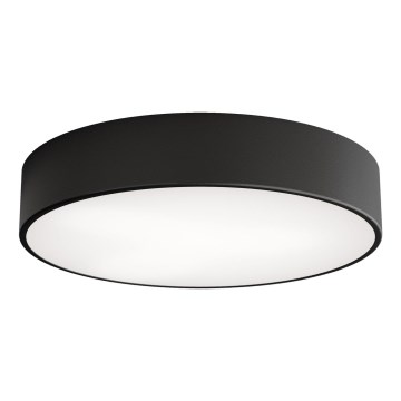 Loftlampe med bevægelses- og skumringssensor CLEO 3xE27/24W/230V Ø 40 cm sort