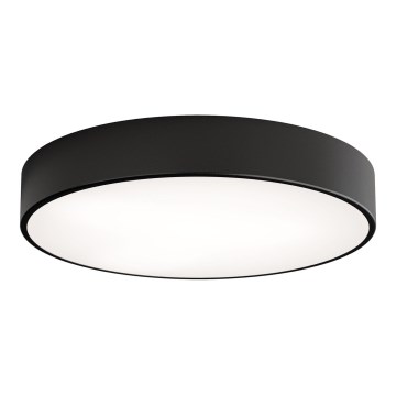Loftlampe med bevægelses- og skumringssensor CLEO 4xE27/24W/230V Ø 50 cm sort