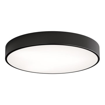 Loftlampe med bevægelses- og skumringssensor CLEO 5xE27/24W/230V Ø 60 cm sort